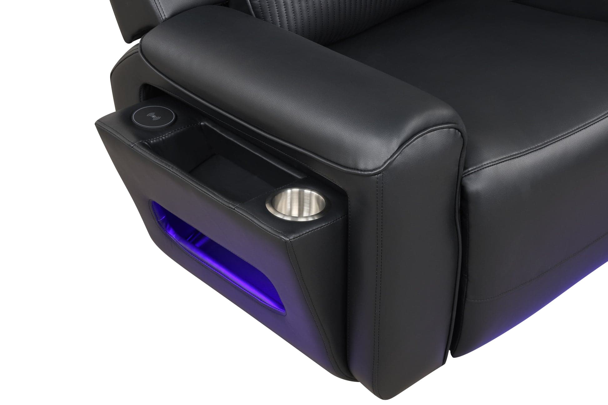 Galaxy Power Sectional (Black) thumbnail 3